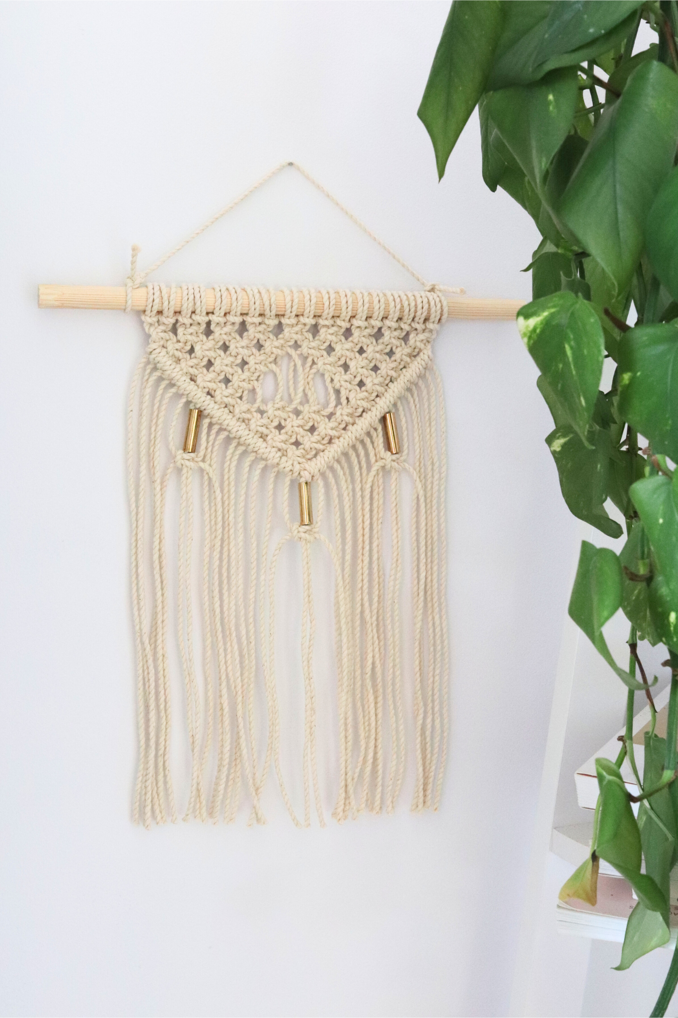 macrame wall hanging kit for beginners