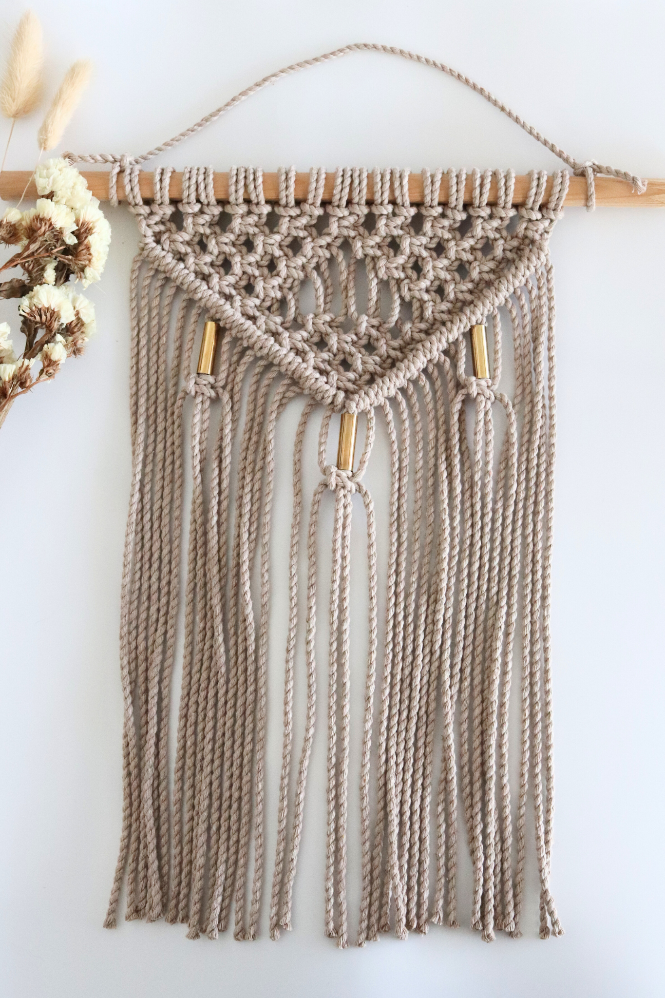 macrame wall hanging kit for beginners