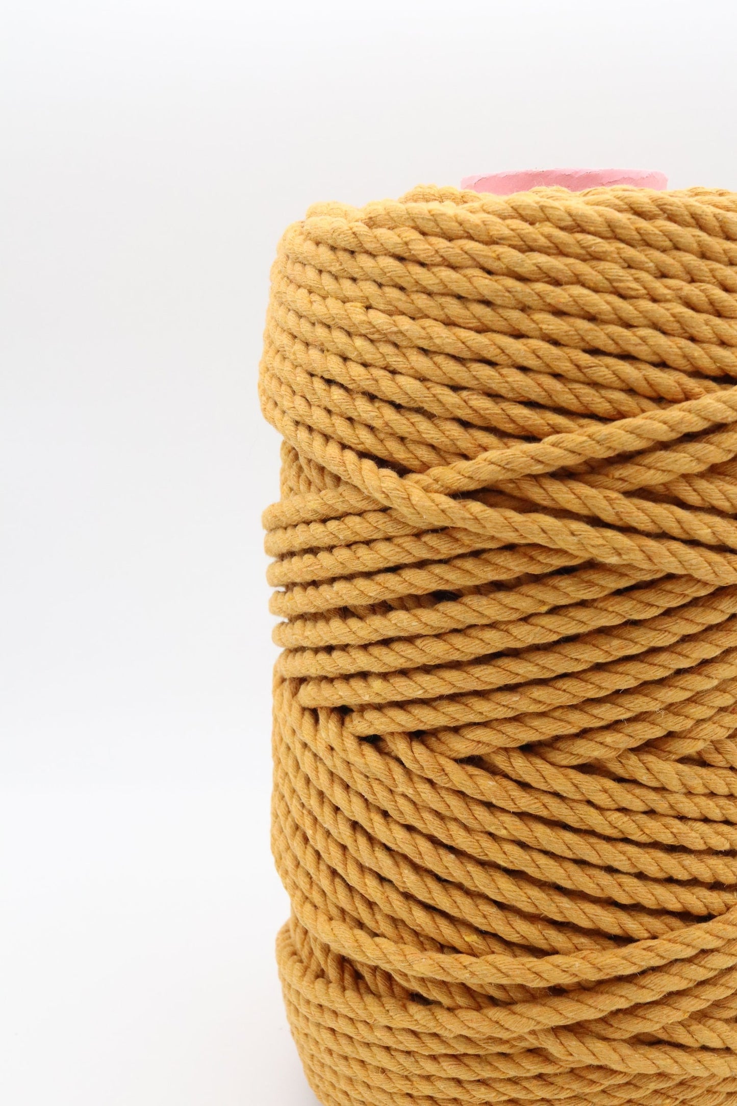 macrame cord mustard