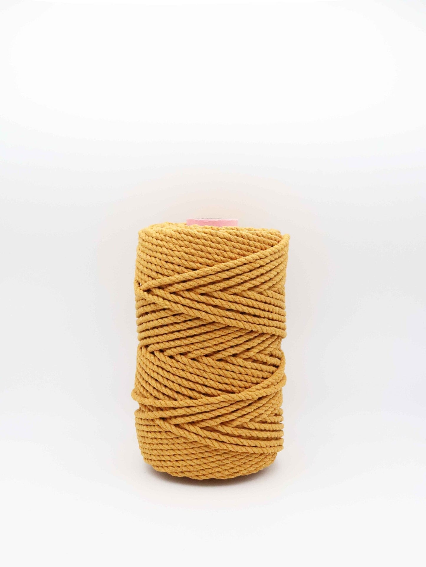 macrame cord mustard