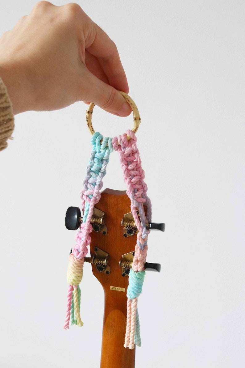 Mini Ukulele Hanger - Rainbow